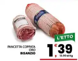 Despar Sicilia Pancetta coppata oro Bisanzio offerta