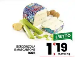 Despar Sicilia Gorgonzola e Mascarpone Igor offerta