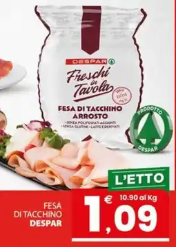 Despar Sicilia Fesa di tacchino Despar offerta