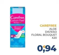 Moderna Carefree Cotton Feel Normal Aloe offerta
