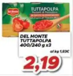 MA Supermercati Del Monte Tuttapolpa offerta