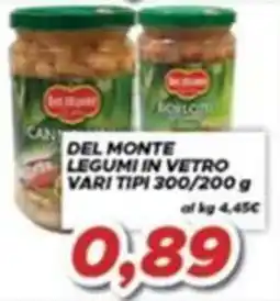 MA Supermercati Del Monte legumi in vetro offerta