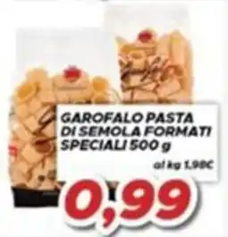 MA Supermercati Garofalo pasta di semola formati speciali offerta