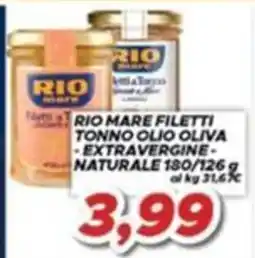 MA Supermercati Rio mare filetti tonno olio oliva offerta