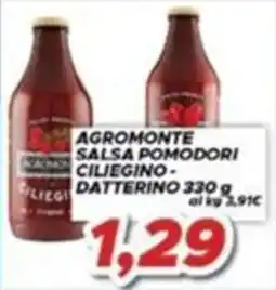 MA Supermercati Agromonte salsa pomodori ciliegino datterino offerta