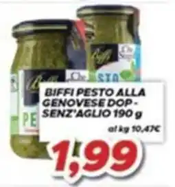 MA Supermercati Biffi pesto alla genovese dop senza aglio offerta