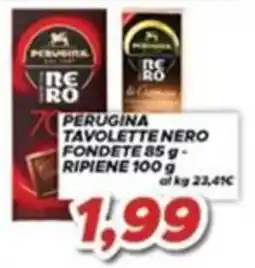 MA Supermercati Perugina Tavolette Nero offerta
