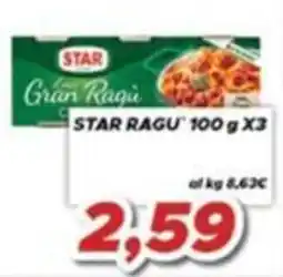 MA Supermercati Star Gran Ragu offerta