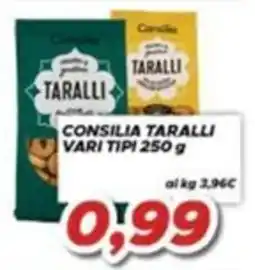 MA Supermercati Consilia taralli vari tipi offerta
