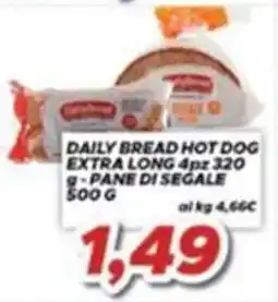 MA Supermercati Daily Bread Hot Dog offerta