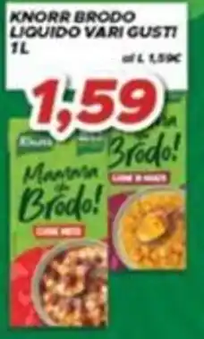 MA Supermercati Knorr Brodo liquido vari gusti offerta