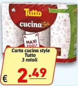 Ipercarni Carta cucina style Tutto offerta
