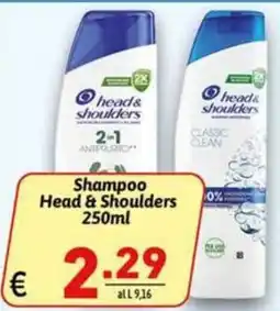 Ipercarni Shampoo Head & Shoulders offerta