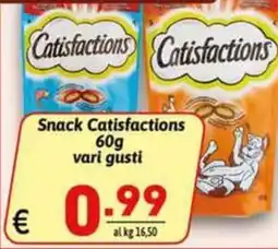 Ipercarni Snack Catisfactions offerta
