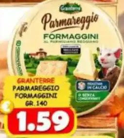 MercADone Granterre Parmareggio Formaggini offerta