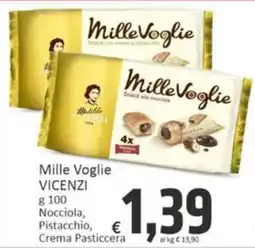 Paghi Poco Mille Voglie Snack alla nocciola offerta