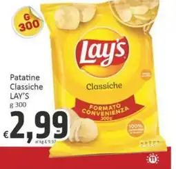Paghi Poco Patatine Classiche Lay's offerta