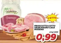 MA Supermercati Prosciutto cotto Gran Magro Casa Modena offerta