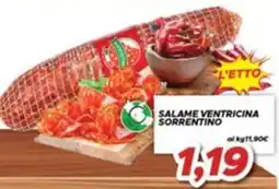 MA Supermercati Salame Ventricina Sorrentino offerta