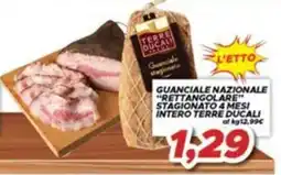 MA Supermercati Guanciale nazionale rettangolare Terre Ducali offerta