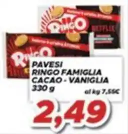 MA Supermercati Pavesi Ringo famiglia cacao - vaniglia offerta