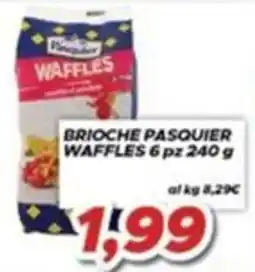 MA Supermercati Brioche Pasquier Waffles offerta
