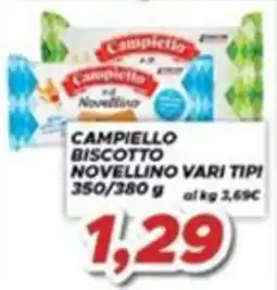 MA Supermercati Campiello biscotto novellino offerta