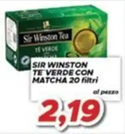 MA Supermercati Sir Winston Tea Te Verde con Matcha offerta