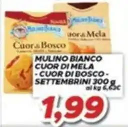MA Supermercati Mulino Bianco Cuor di Mela - Cuor di Bosco - Settembrini offerta