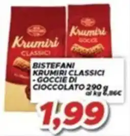 MA Supermercati Bistefani Krumiri Classici - Gocce di Cioccolato offerta