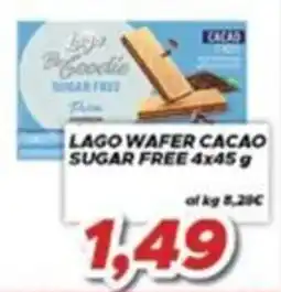 MA Supermercati Lago wafer cacao offerta