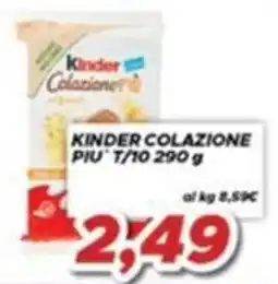 MA Supermercati Kinder Colazione Più offerta
