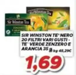 MA Supermercati Sir Winston Tea nero offerta