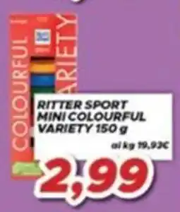 MA Supermercati Ritter Sport mini colourful variety offerta