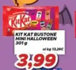 MA Supermercati Kit Kat bustone mini halloween offerta