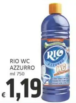Paghi Poco Rio WC Azzurro offerta