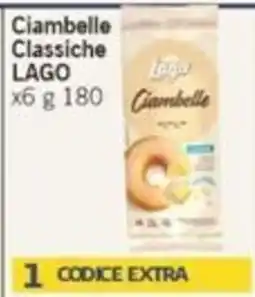 Paghi Poco Ciambelle Classiche LAGO offerta