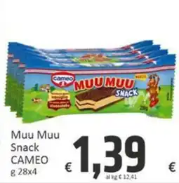 Paghi Poco Muu Muu Snack CAMEO offerta