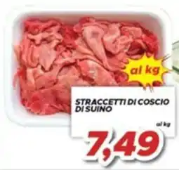 MA Supermercati Straccetti di coscio di suino offerta
