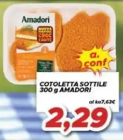 MA Supermercati Cotoletta sottile Amadori offerta