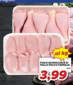 MA Supermercati Fusi e sovracosce di pollo pacco famiglia offerta