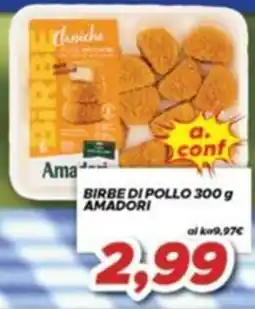 MA Supermercati Birbe di pollo Amadori offerta
