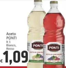 Paghi Poco Aceto Ponti Bianco, Rosso offerta