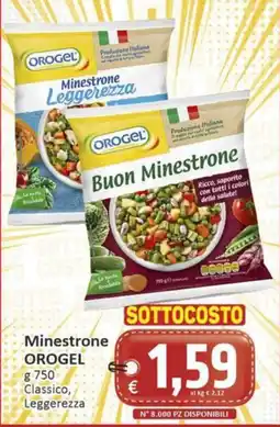 Paghi Poco Minestronc OROGEL offerta
