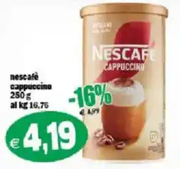 Il Castoro Supermercati Nescafe cappuccino offerta