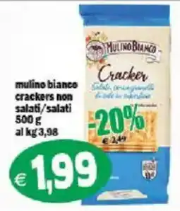 Il Castoro Supermercati Mulino Bianco Cracker offerta