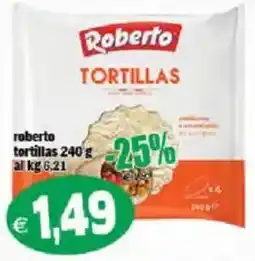 Il Castoro Supermercati Roberto tortillas offerta