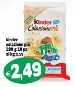 Il Castoro Supermercati Kinder Colazione Più offerta