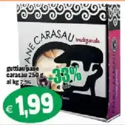 Il Castoro Supermercati Pane Carasau tradizionale offerta