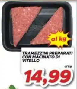 MA Supermercati Tramezzini preparati con macinato di vitello offerta